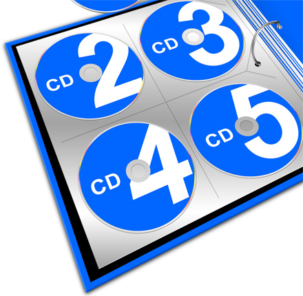 3 Ring Binder cover actions