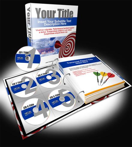 3 Ring Binder cover actions