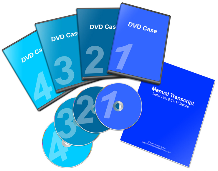 4 DVD cover actions