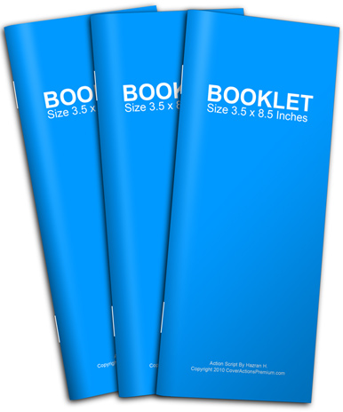 Upright Booklet action script