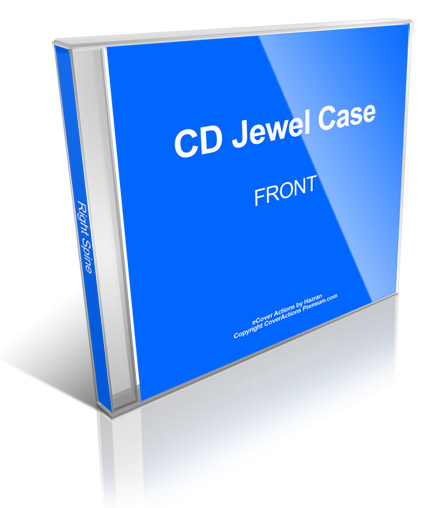  CD jewel case ecover actions