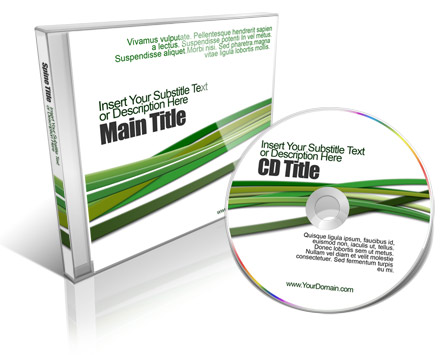 CD jewel case ecover actions