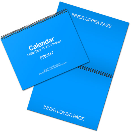 Spiral Bound Calendar Action Script