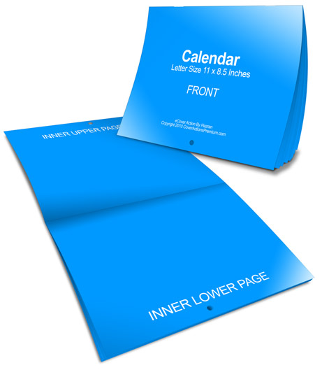 saddle stitched calendar action script