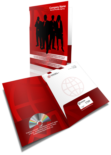  Bi Fold Presentation / Pocket Folder cover actions