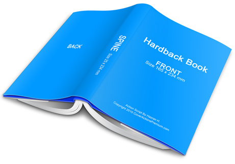Opened Dust Jacket Hardback Book action script