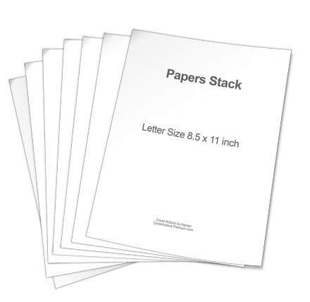 papers/ prints stack ecover actions