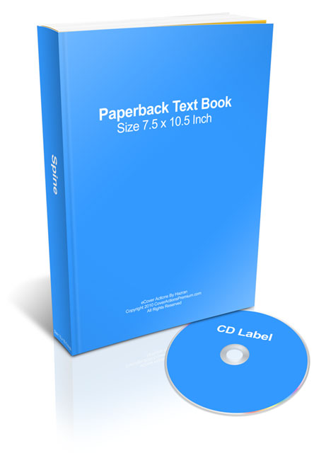 paperback ebook and CD combination ecover actions