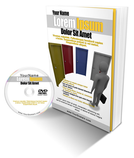 paperback ebook and CD combo ecover actions