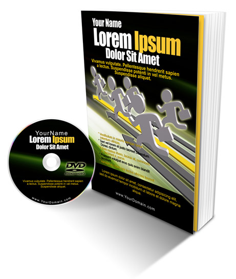 paperback ebook and CD combo ecover actions