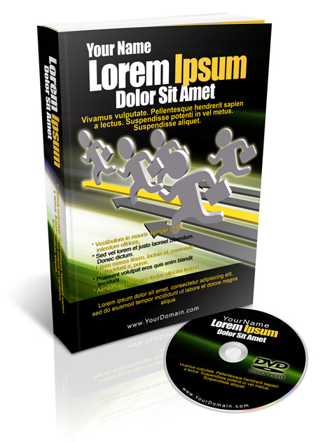 paperback ebook and CD combo ecover actions
