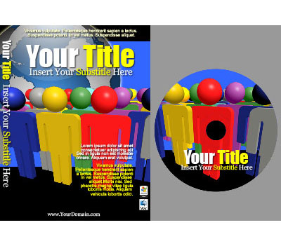 CD / DVD Combo ecover actions