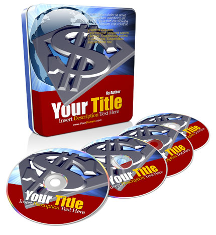 rectangle CD / DVD tin box  combo ecover action script