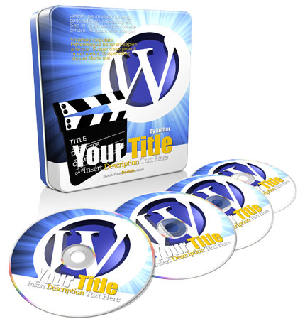 rectangle CD / DVD tin box  combo ecover action script