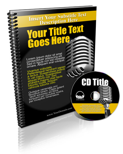 transcript report binder ebook with CD combo ecover actions
