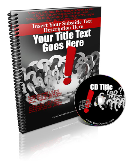 transcript report binder ebook with CD combo ecover actions