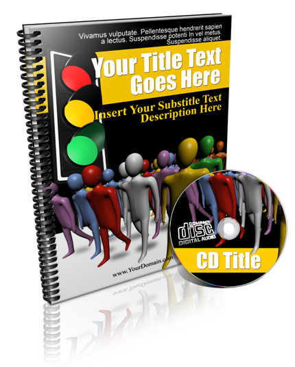 transcript report binder ebook with CD combo ecover actions