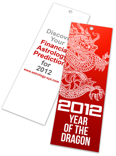 Bookmark template psd