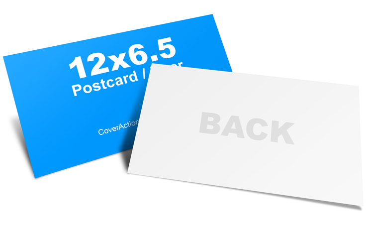 6.5 x 12 EDDM Postcard Mockup