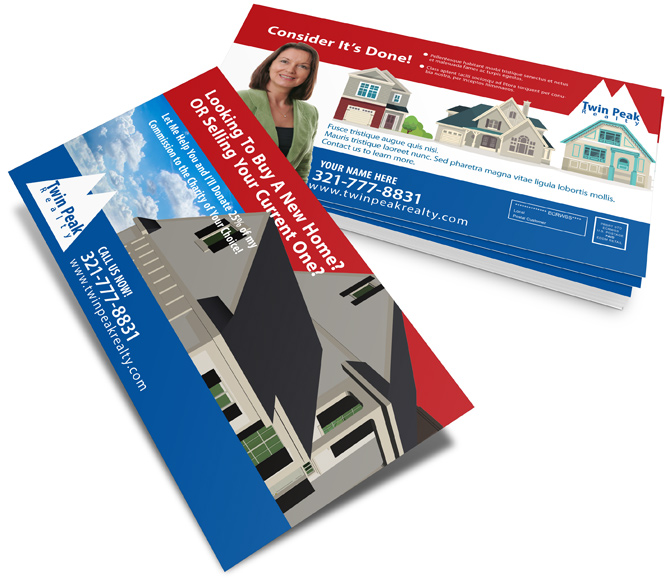 6.5x12 EDDM Postcard Mockup Template