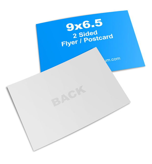 6.5 x 9 Postcard Mockup