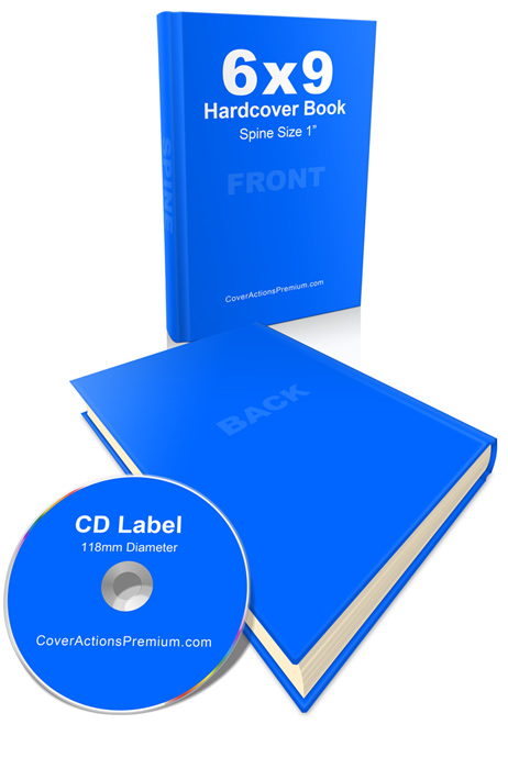 Audio Learning Program with Hardcover Companion Book Mockup