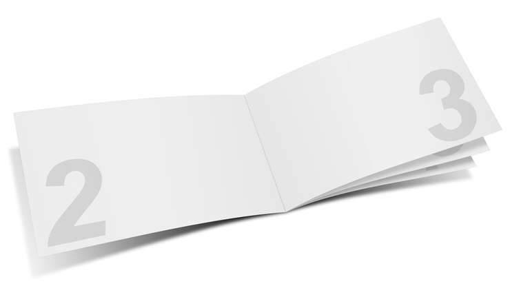 8 Page 14 x 8.5 Brochure Mockup