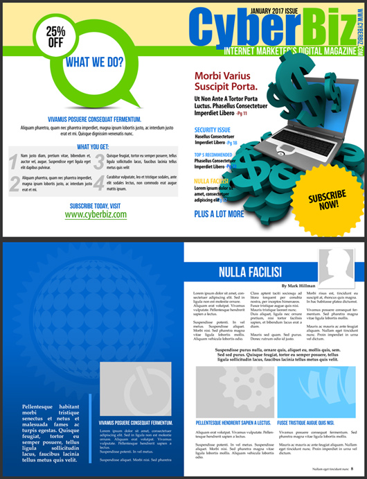 8.5 x 11 paperback book Book Template PSD