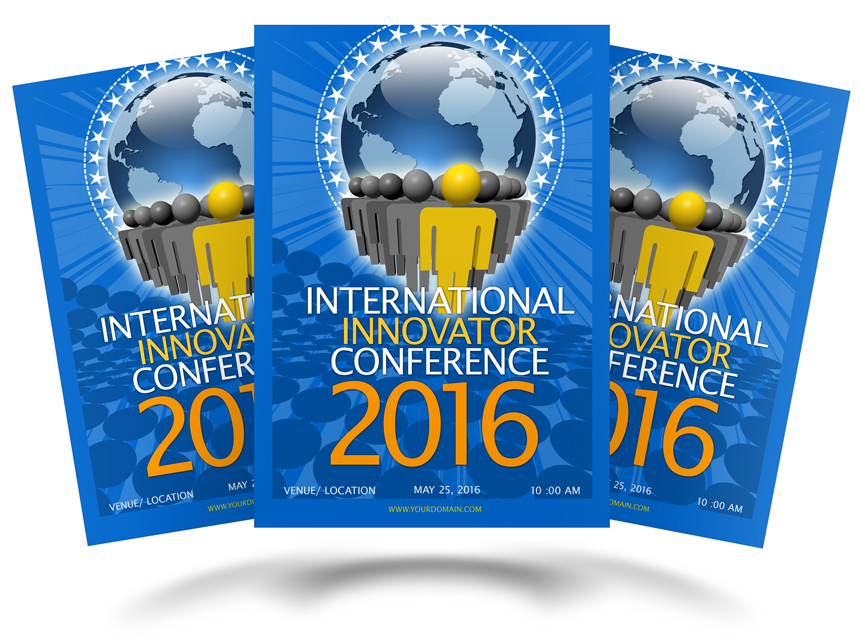 A3 Poster PSD Template