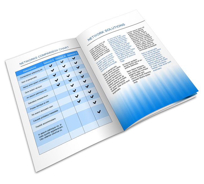 A4 Half Fold Brochure Action Script