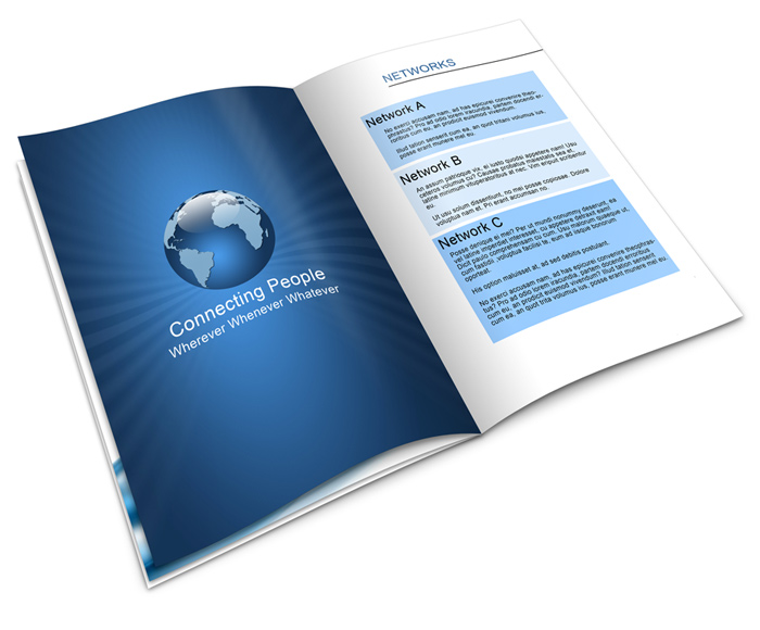 A4 Half Fold Brochure Action Script