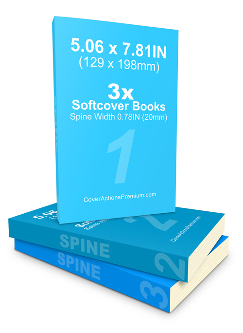 Book Mockup 129 x 198mm 