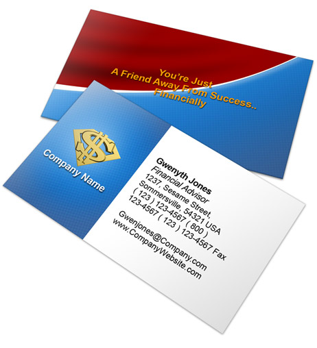 Business card mockup