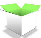 cardboard box mockup