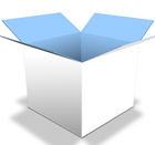 cardboard box mockup