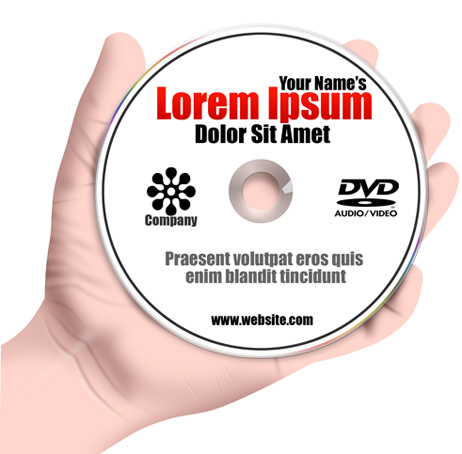 Hand holding CD action script