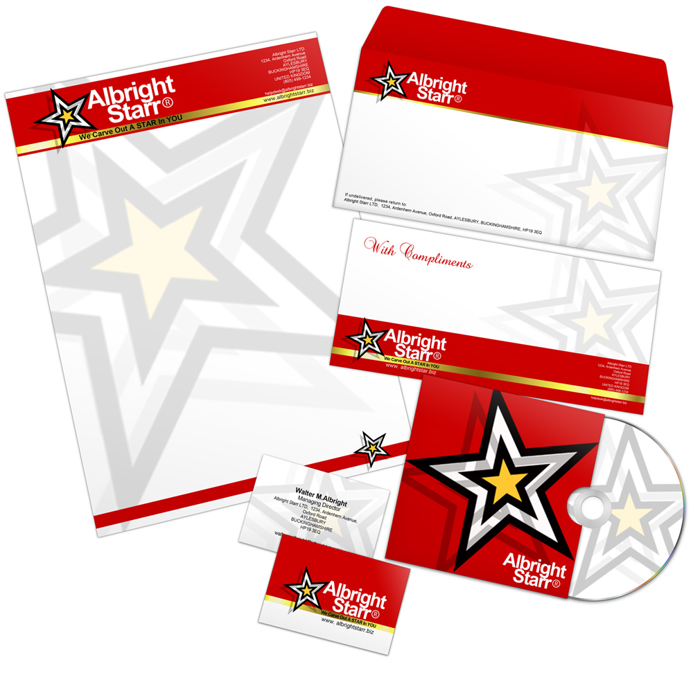 Corporate Branding Mockup Set