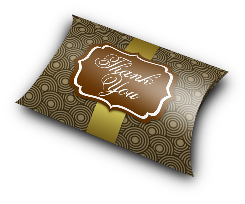 Pillow Box Mock Up Action Script