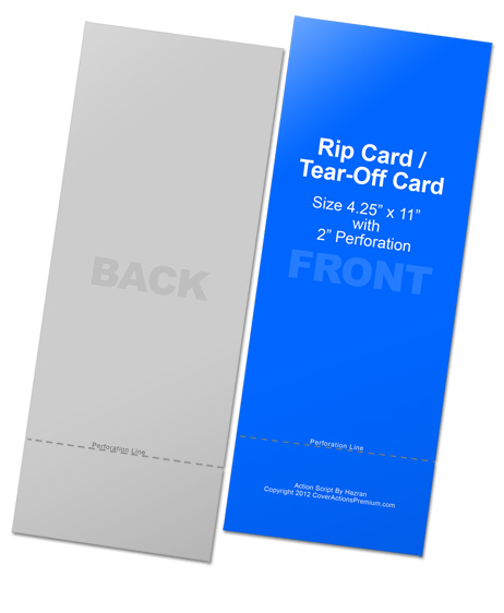 Tear Off mockup