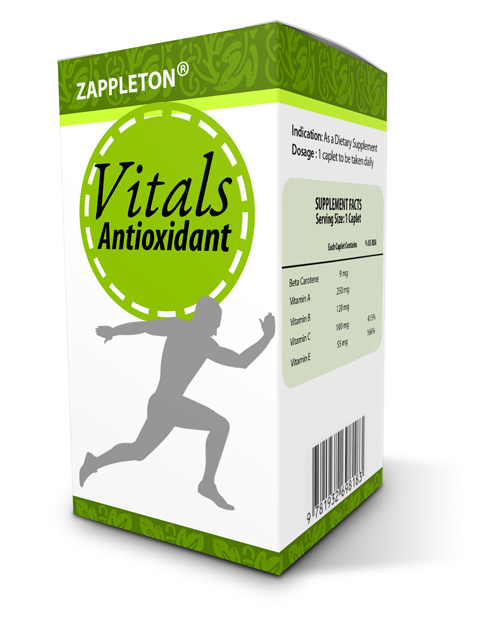 Vitamin Box Mockup Template