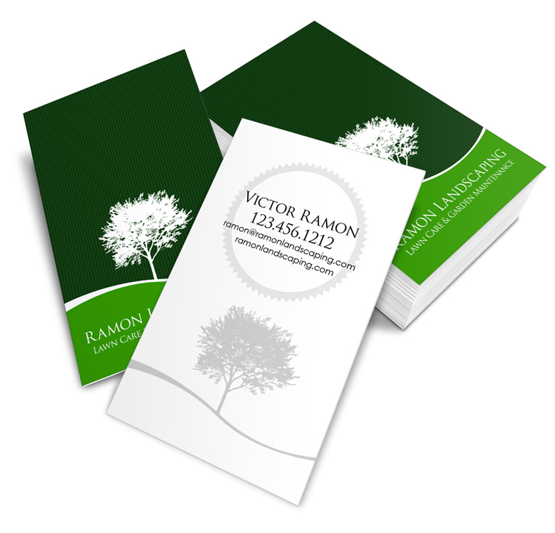 Vertical 90x55mm Business Card PSD Mock Up Template