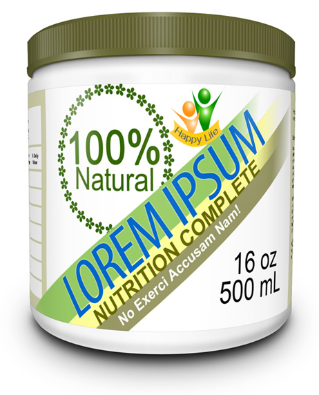 16 oz Wide Mouth Plastic Jar Mockup