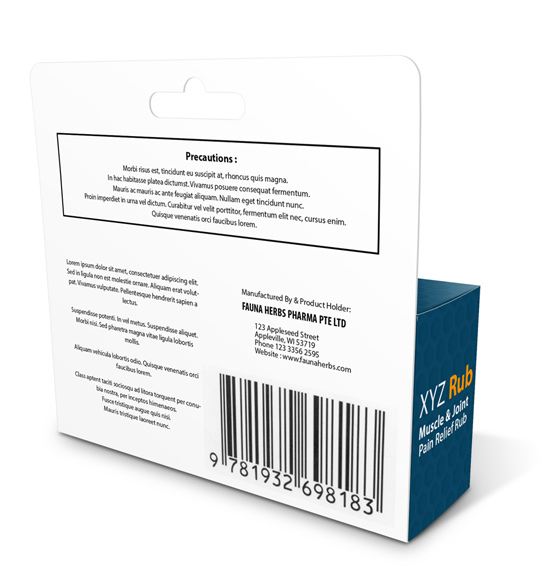 Peggable Box Mockup Template