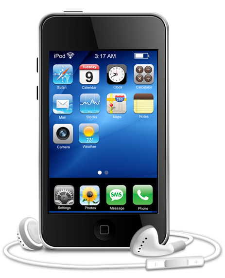iPod Mockup mockup template