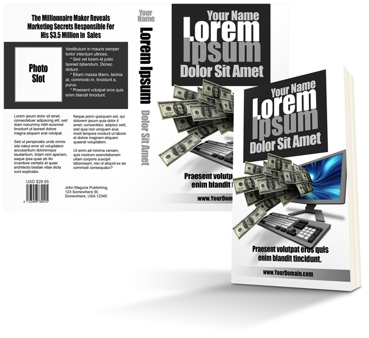 Mass Market Paperback Book mockup template