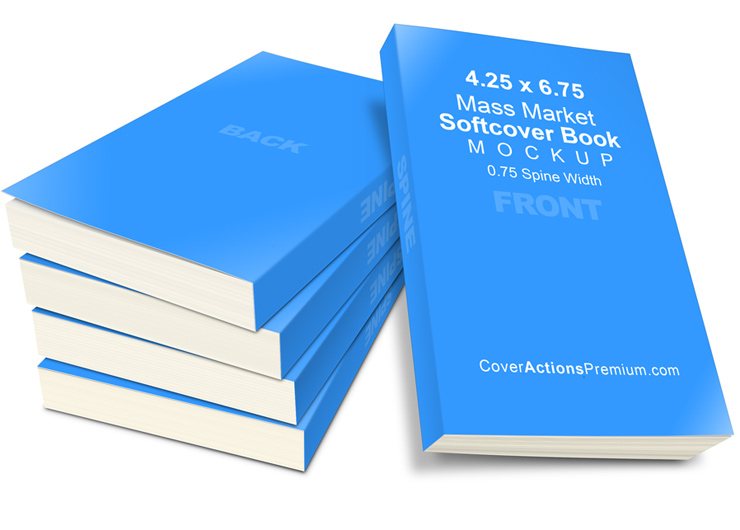 Mass Market Paperback Book Mockup