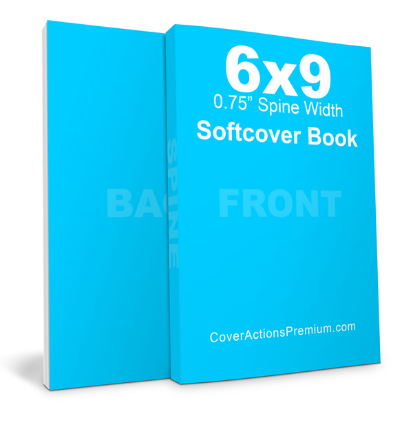 6x9 softcover book mockup- 260 pages