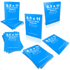 6-IN-1 8.5x11 Perfect Bind Magazine Photoshop Action Mockup Pack and Template