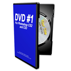 Open DVD case mockup