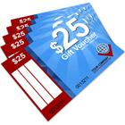 A6 Gift Voucher mockup